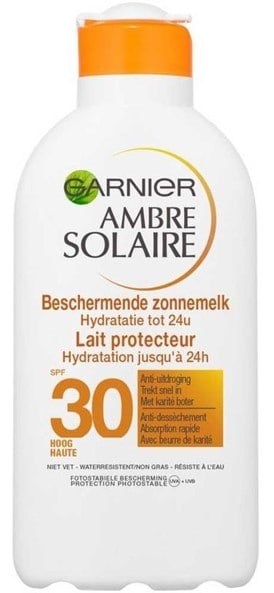 Ambre Solaire beschermende zonnemelk SPF 30 beste zonnebrandcreme