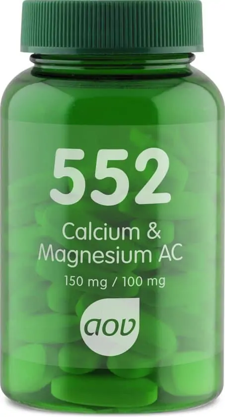 aov 552 calcium en magnesium vegan tabletten