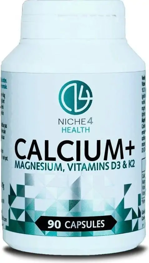 niche 4 health calcium magnesium vitamine d3 en k2 capsules
