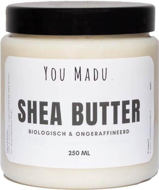you madu shea butter biologisch en ongeraffineerd