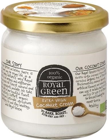 royal green extra virgin kokosolie cocnut cream