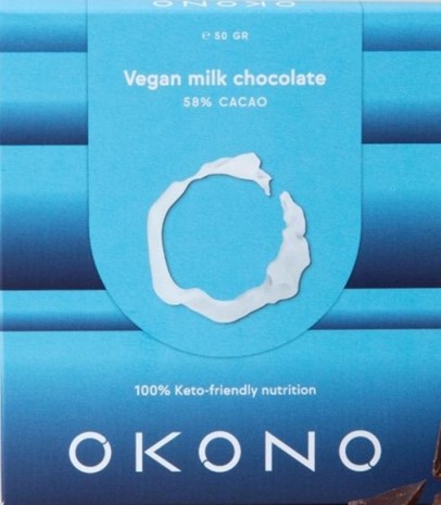 Okono vegan milk chocolate